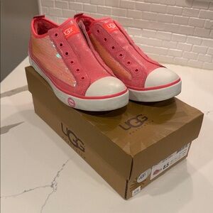 UGG Women’s Sparkly Pink Slip-On Sneakers